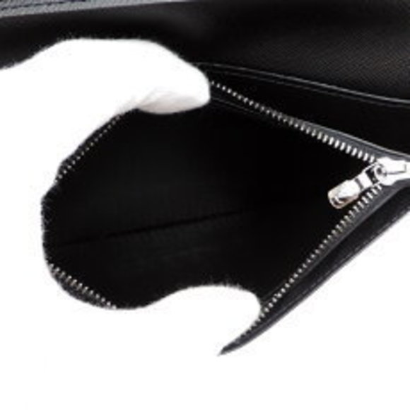 Louis Vuitton Portefeuille Black Monogram Eclipse Brazza Wallet Long - Picture 7 of 9